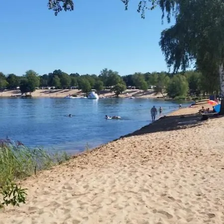 Rom - Haus Am Mit Sandstrand & Seeblick Nahe Rhein-main Und Spessart アパート