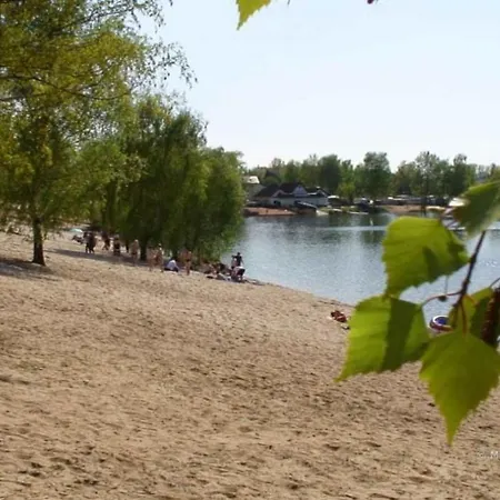 アパート Rom - Haus Am Mit Sandstrand & Seeblick Nahe Rhein-main Und Spessart *